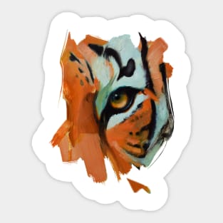 Eye of the Tiger Sticker